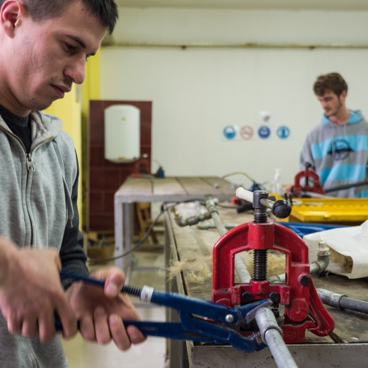 Im von der Kindernothilfe geförderten Traningszentrum in Mitrovica erhielten schon tausende junger Leute eine Ausbildung.