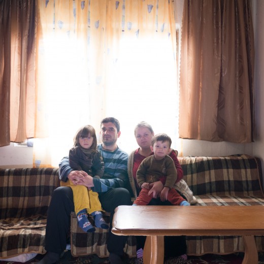 Die Familie von Albert Isufi ist nach der Abschiebung beim Bruder untergekommen, in einem Rohbau, ohne Bad, Küche, fließendes Wasser.