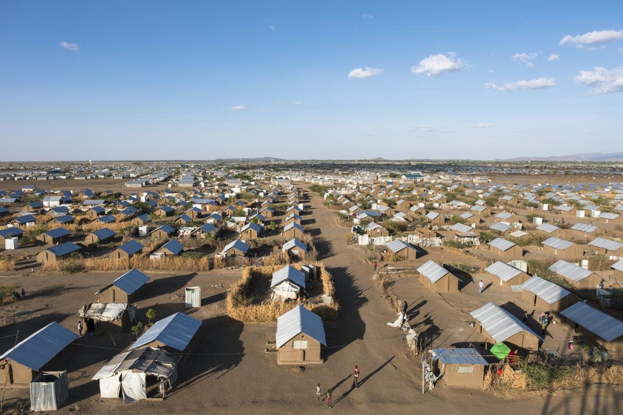 Rund 190.000 Menschen leben im Flüchtlingscamp von Kakuma in Kenia (Credit: Johanniter /Fassio)
